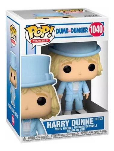 Funko Pop! Dumb And Dumber Harry Dunne #1040 Detalles Caja
