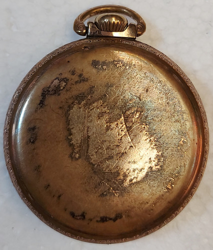 Antiguo Reloj Elgin De Bolsillo Ferrocarrilero Hecho En Usa (Usado)