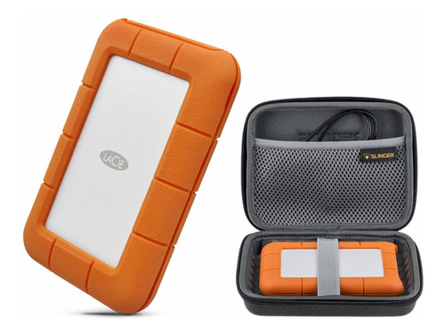 Lacie Stfs Disco Duro Externo Portatil Usb Tb Para Mac Pc Pv