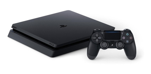 Imagen 1 de 2 de Sony PlayStation 4 Slim 1TB Mega Pack: Ghost of Tsushima/God of War/Ratchet & Clank color negro azabache