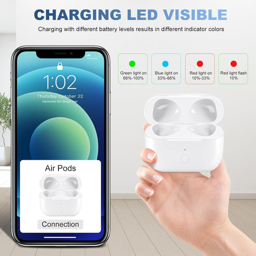 Para Estojo De Carregamento Compatível Com AirPods 3rd (sem