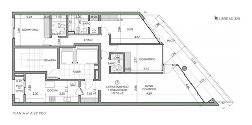 Imagen 3 de 3 de Av. Libertad 300- Tres Dormitorios- Vista Al Río- Piso Exclusivo- Amenities- Financiación!