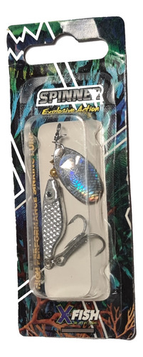 Señuelo Spinner X-fish Cuchara C/pescado 9gr 5.5cm El Jabalí