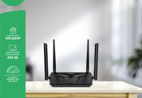 Roteador Intelbras 865mb Wi-fi Inmesh Action W5-1200g Giga