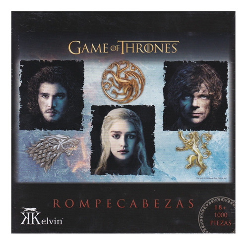 Game Of Thrones Got Personajes Rompecabezas 1000 Pz Kelvin