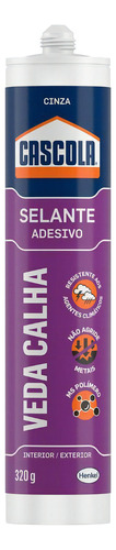 Cola Selante Adesivo Cascola Flexite Veda Calha Telhado 320g
