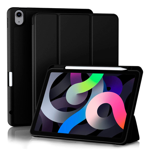 Case Protector @ iPad Air 5ta Generación 10.9 Pulgadas Negro