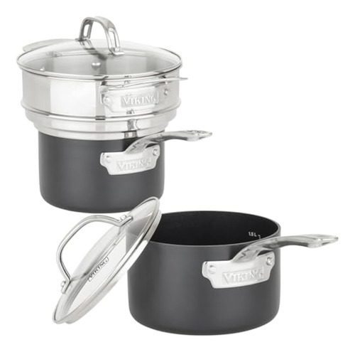 Conjunto De Panelas E Frigideiras Viking Antiaderentes, 12 P
