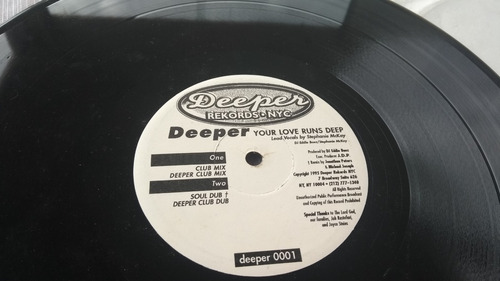 Vinil Deeper Your Love Runs Deep Disco Mix Usa House Music