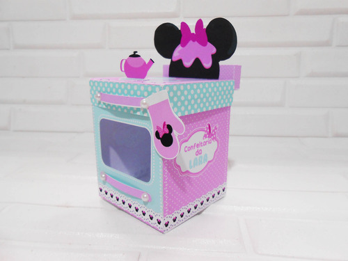 Arquivo De Corte Kit Festa Minnie Confeiteira 20
