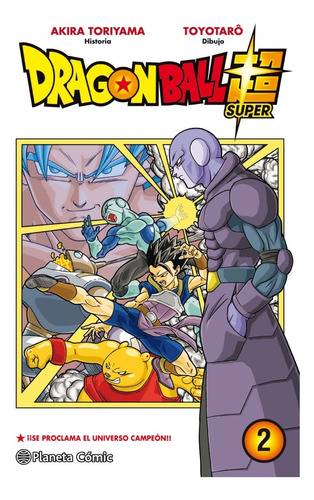 Dragon Ball Super 02 - Manga Planeta Cómic (nuevo)