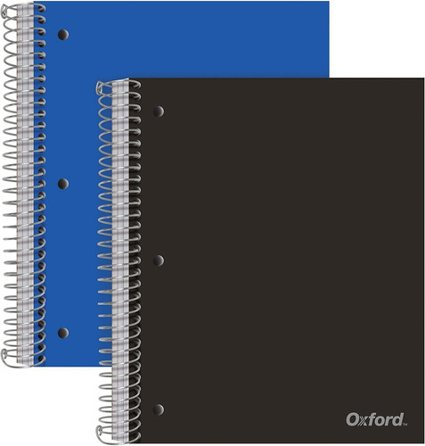 Cuadernos Con Espiral, 3 Temas, Papel Rayado Universita...