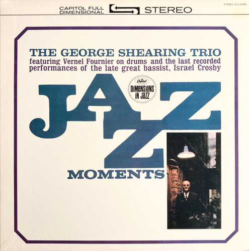 Vinilo George Shearing Trio - Jazz Moments (ed. Japón, 1985)