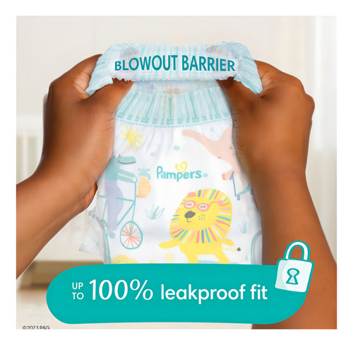 Pampers Cruisers 360° Pants - Pañales Etapa 5, 124 Piezas. Género Niñas Talla 5 T