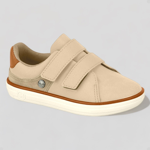 Tênis Casual Infantil Com Velcro Molekinho Premium