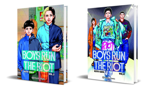 Boys Run The Riot 3-4, De Keito Gaku. Editorial Planeta Cómic, Tapa Blanda En Español, 2023