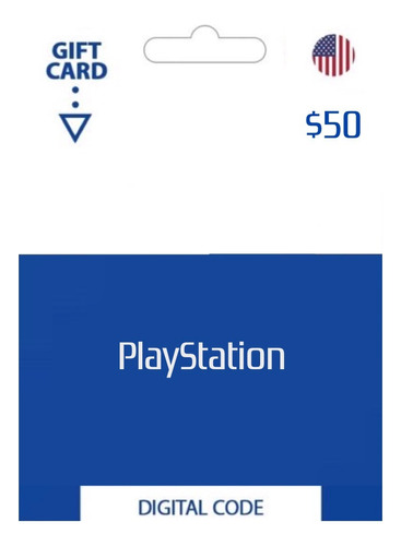 Cartão Psn de 50 dólares | PS3/4/5 Playstation Region EUA