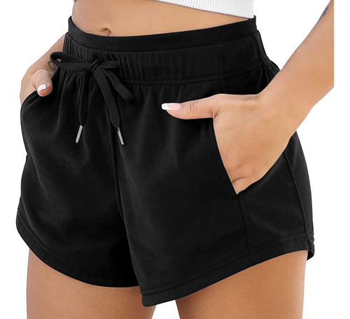 Pantalones Cortos Para Correr Informales De Verano Para Muje