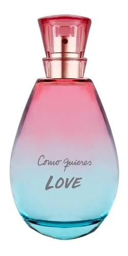 Perfume Mujer Como Quieres Love Edt 100 Ml