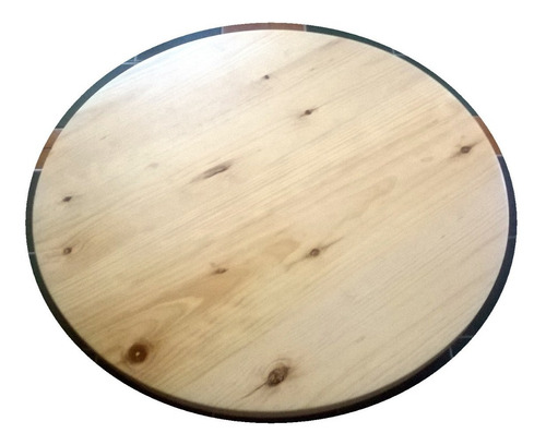 Imagen 2 de 2 de Centro De Mesa Base Giratoria, Madera De Pino Diámetro 30 Cm