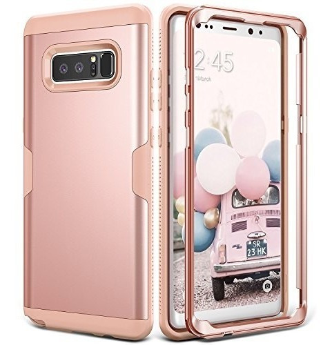 Carcasa Protectora P/samsung Galaxy Note 8 (2107), Oro Rosa