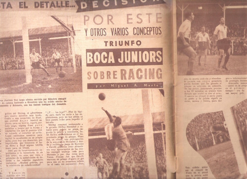 Revista La Cancha 1946 River Independiente Tigre Banfield (Usado)