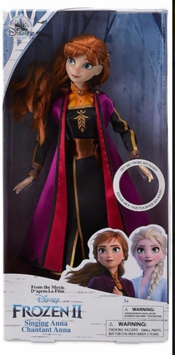 Muñeca Anna Frozen 2 Canta Disney Store