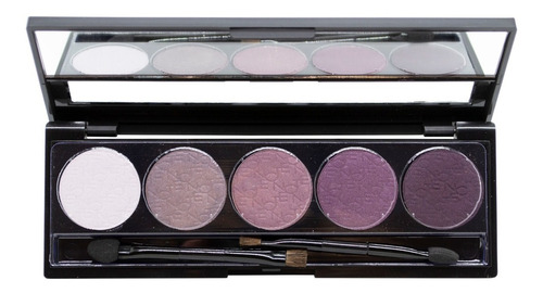 Note Professional Eyeshadow Paleta Sombras Vegana Ojos X 5