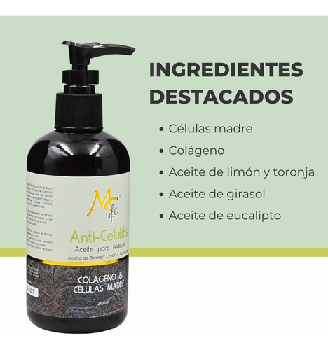 Kit Mc Life Cuidado De Pies + Aceite Masaje Anticelulitis