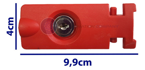 Alavanca De Destravamento Plástica Kdz Motor Garen C/ Chaves