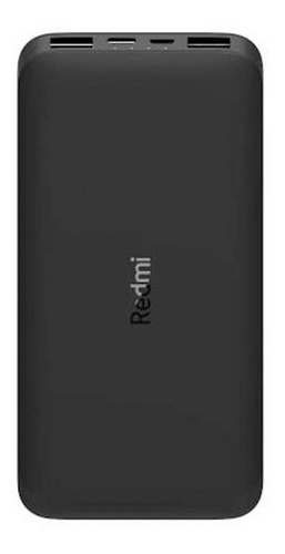 Bateria Xiaomi Redmi Power Bank 10000mah preta