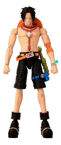 Figura De Acción Portgas D. Ace Anime Heroes One Piece