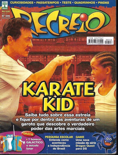 Revista - Recreio Nº 546 Karate Kid