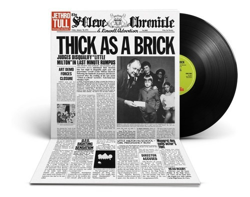 Jethro Tull Thick As A Brick 50 Aniversario Newspaper Ed Sw