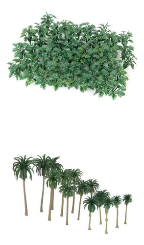 Verde Paisaje Paisaje Modelo Hojas Trituradas 1:50 Kit De