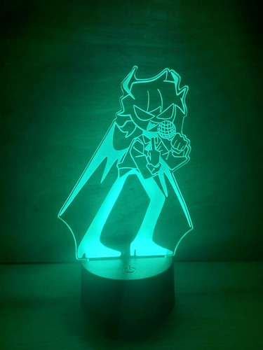Fnf Selever Lampara Led 3d Friday Night Funkin Personajes