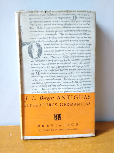 Antiguas Literaturas Germánicas - Jorge Luis Borges 