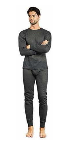 Conjunto Largo De La Ropa Interior Térmica 2pc De Los