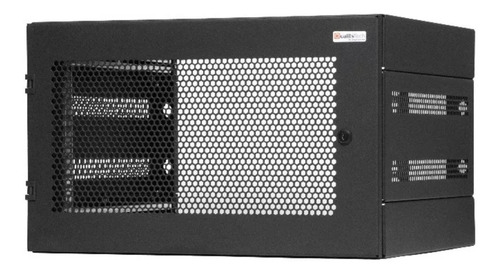 Rack Mural 9 Unidades 19 Minirack Dvr Nvr Tornillos Tuercas