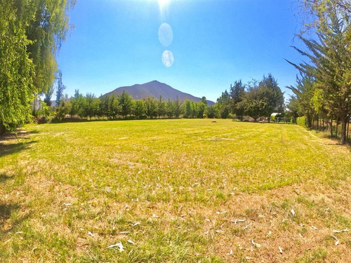 Parcela Con Casa De 5.500 M2 En Chiñigue, El Monte