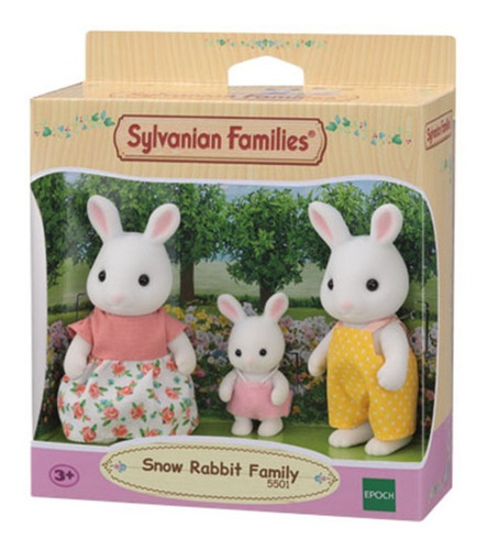 Calico Critters Conejos Snow Blancos Rabbit Sylvanian Ternur