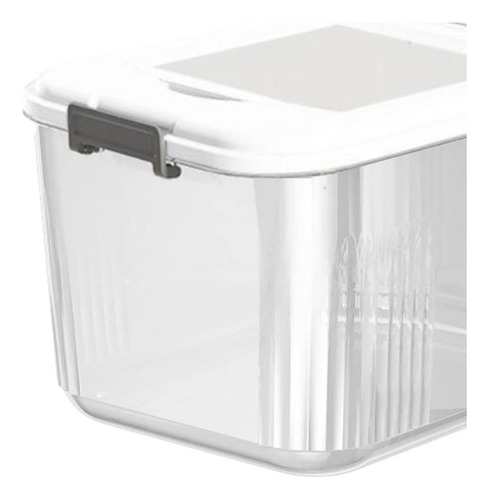 Contenedor De Almacenamiento De Arroz Premium: 17,5 Kg