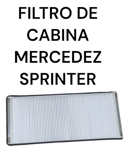 Filtro De Cabina Mercedez Sprinter 