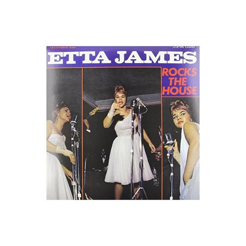 James Etta Rocks The House Limited Blue Edition Vinyl In Lp 