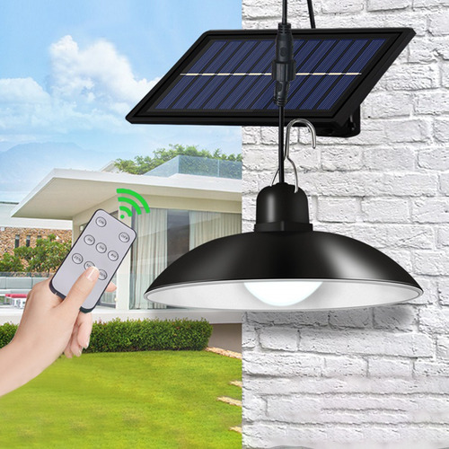 Luz De Iluminação De Cabeças De Lâmpada Solar Com Galpão Sol