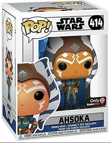 Exclusivo De Funko Pop Star Wars De Ahsoka Tano 414