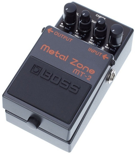 Pedal Analogo Boss Mt-2 Guitarra Mt2 Profesional Metal Zone