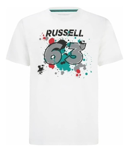 Numero De Piloto Russell Formula Uno En Playera Y Camiseta