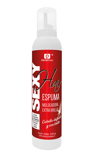 Espuma Moldeadora Sexy Hair Extra Brillo