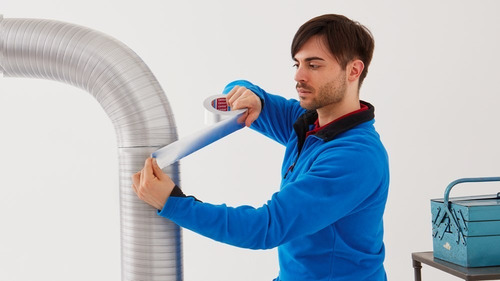 Imagem 7 de 9 de Fita Aluminizada Emenda De Manta Térmica